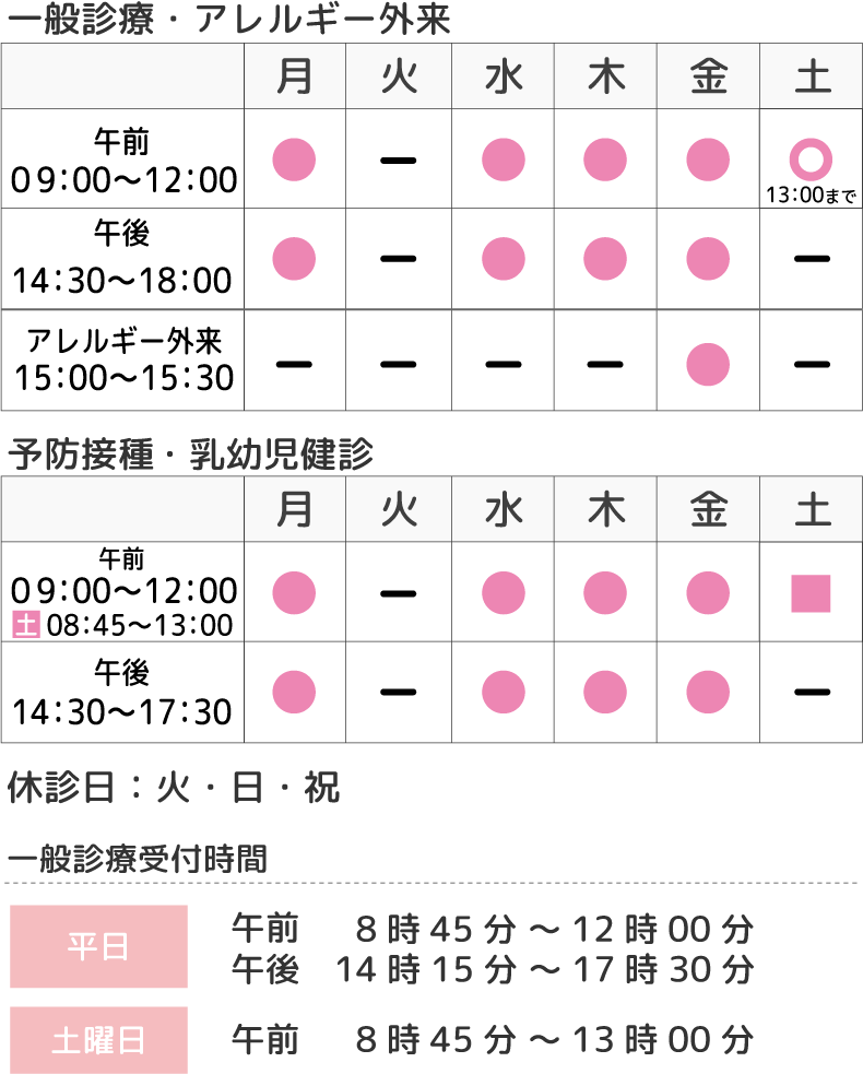 診療カレンダー