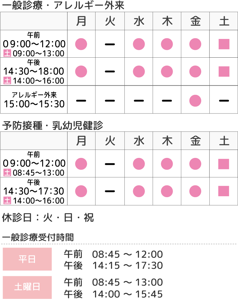 診療カレンダー
